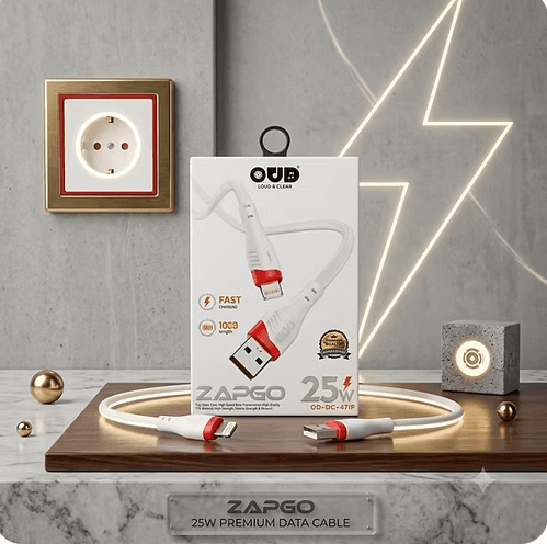 OUD ZAPGO 25W Premium Data Cable