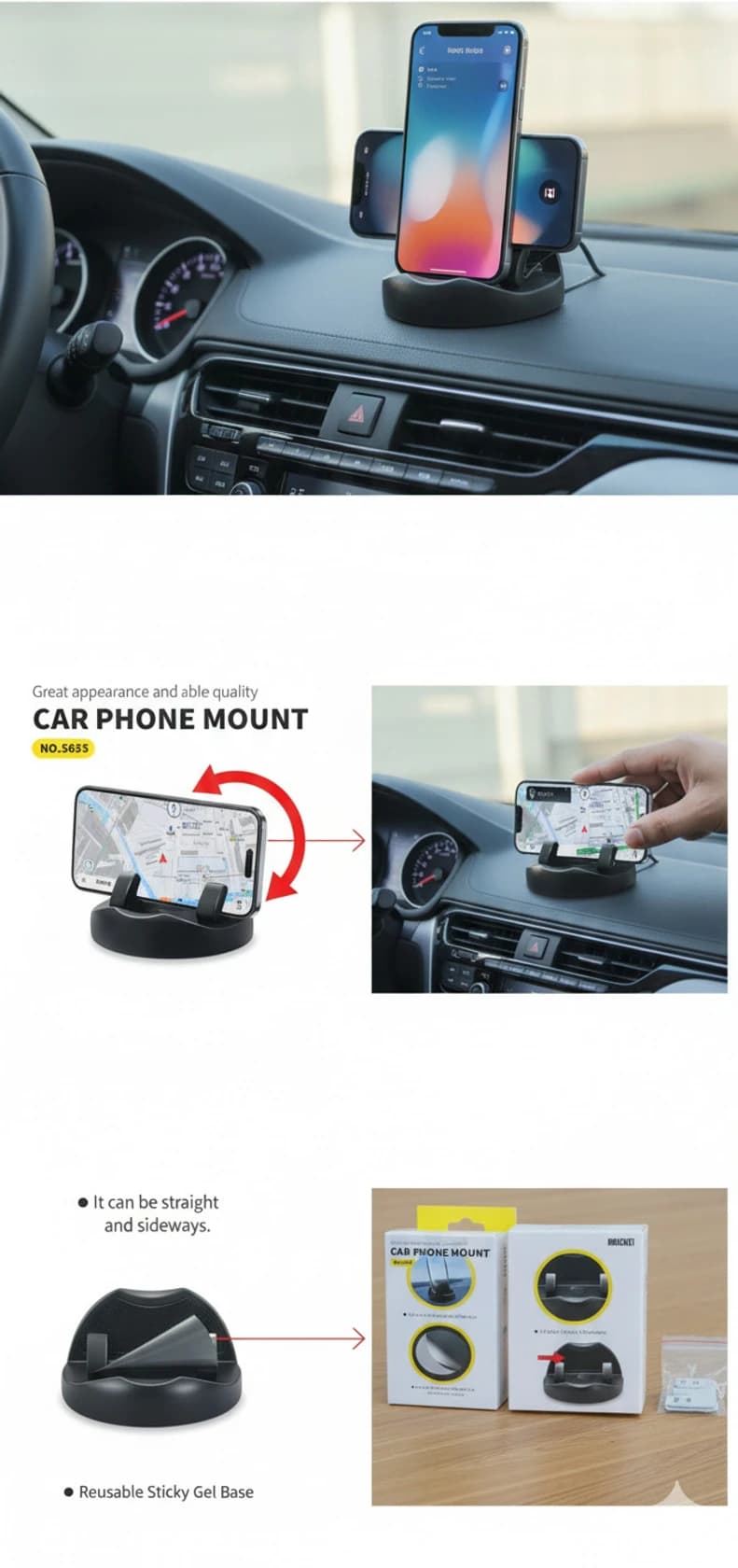 Universal Car Phone Mount image 2
