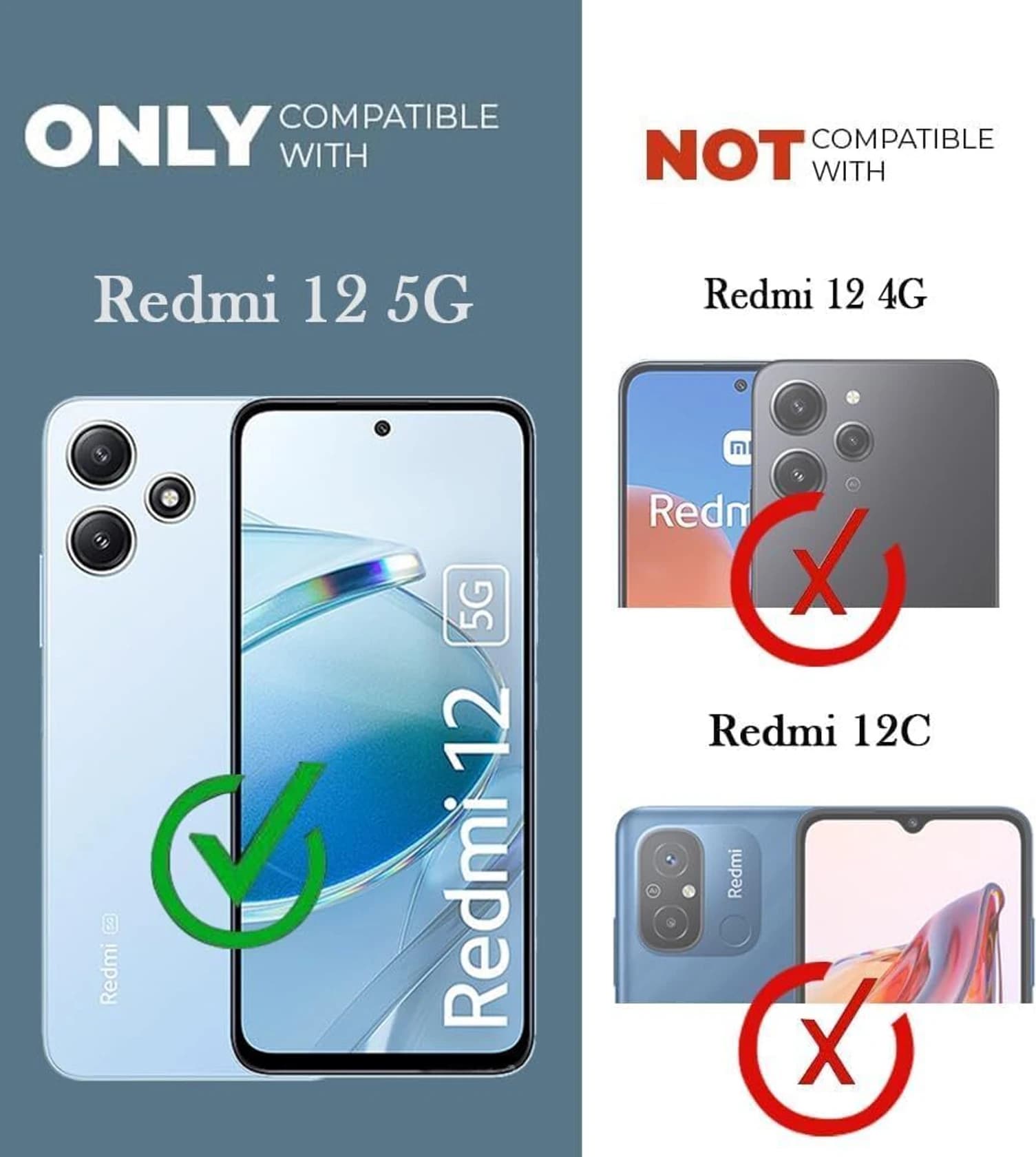 Redmi Mi 12 (5G/4G) Back Cover image 3