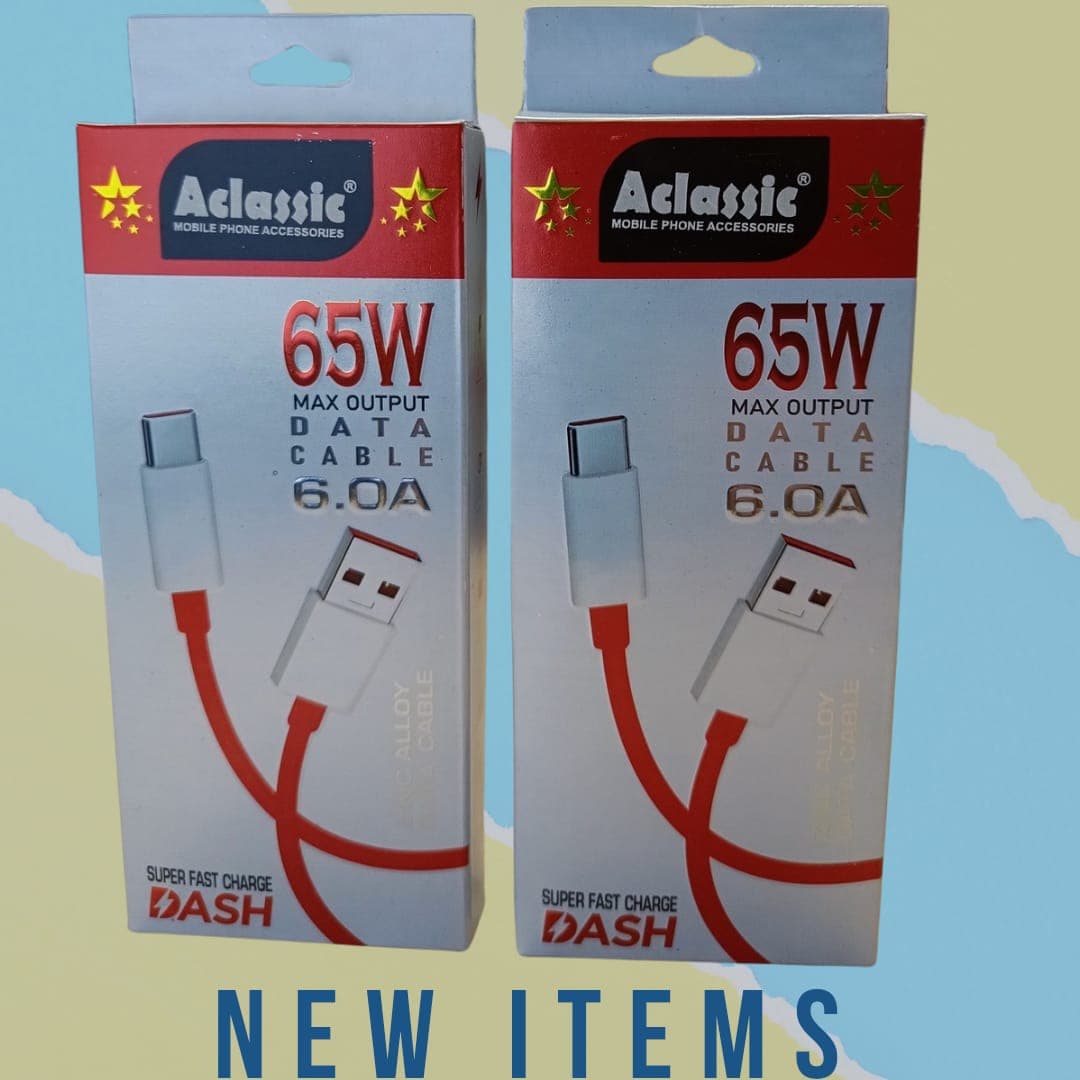 Aclassic 65w Type-c Data Cable 6.0a
