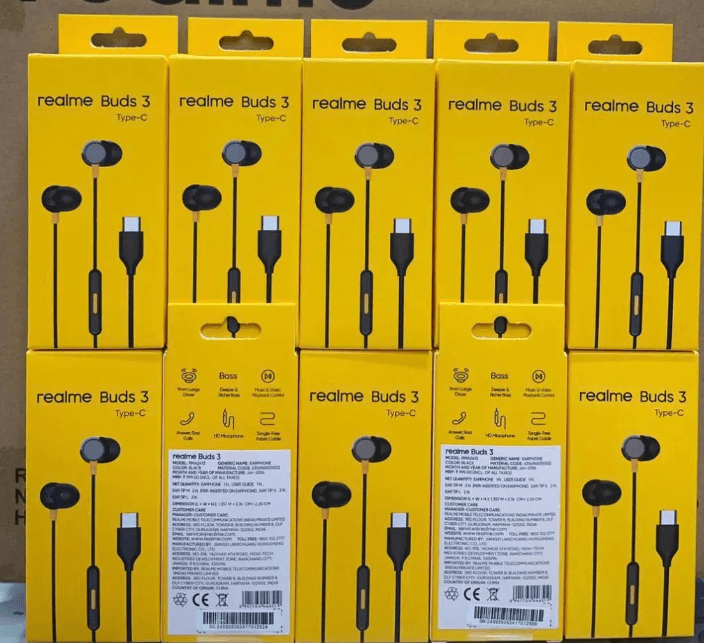 Realme Buds 3 Type-C Wired Earphones