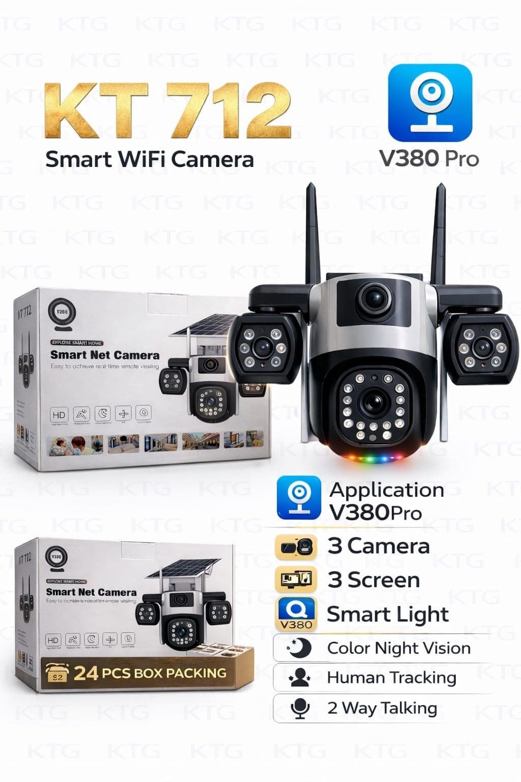KT 712 Smart WIFI Camera image 3