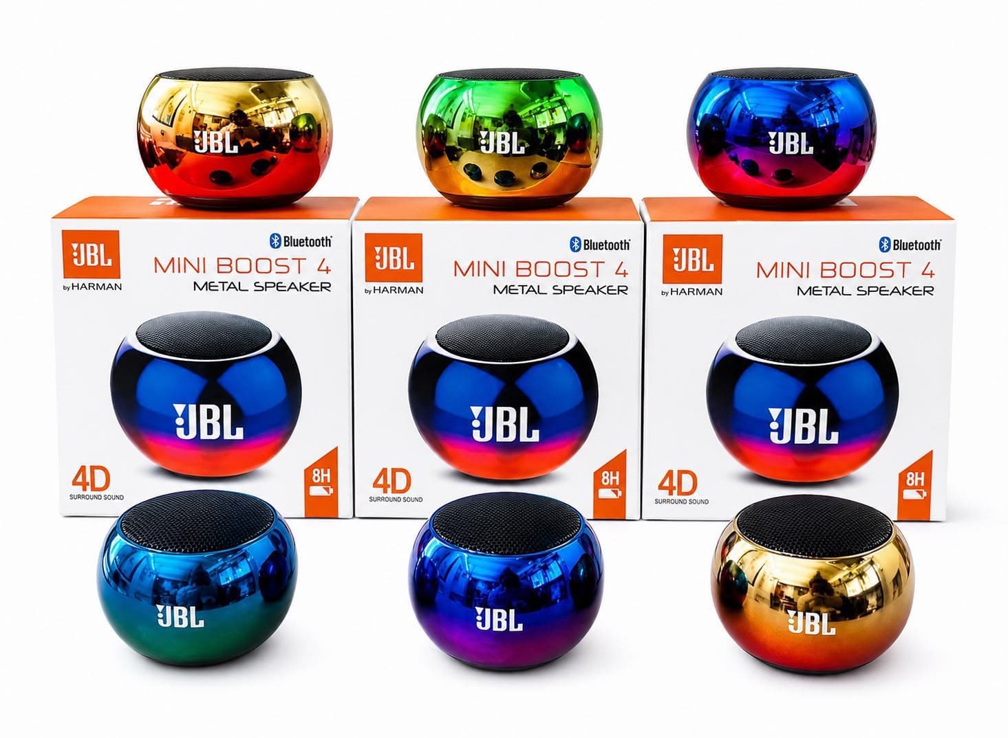 JBL Mini Boost 4 Metal Speaker