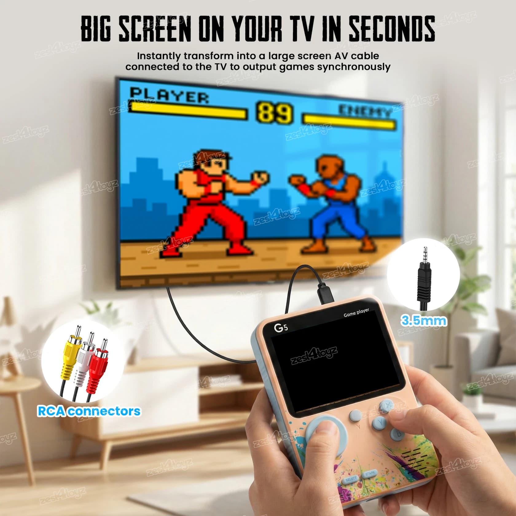 Retro Handheld Gaming Console image 3