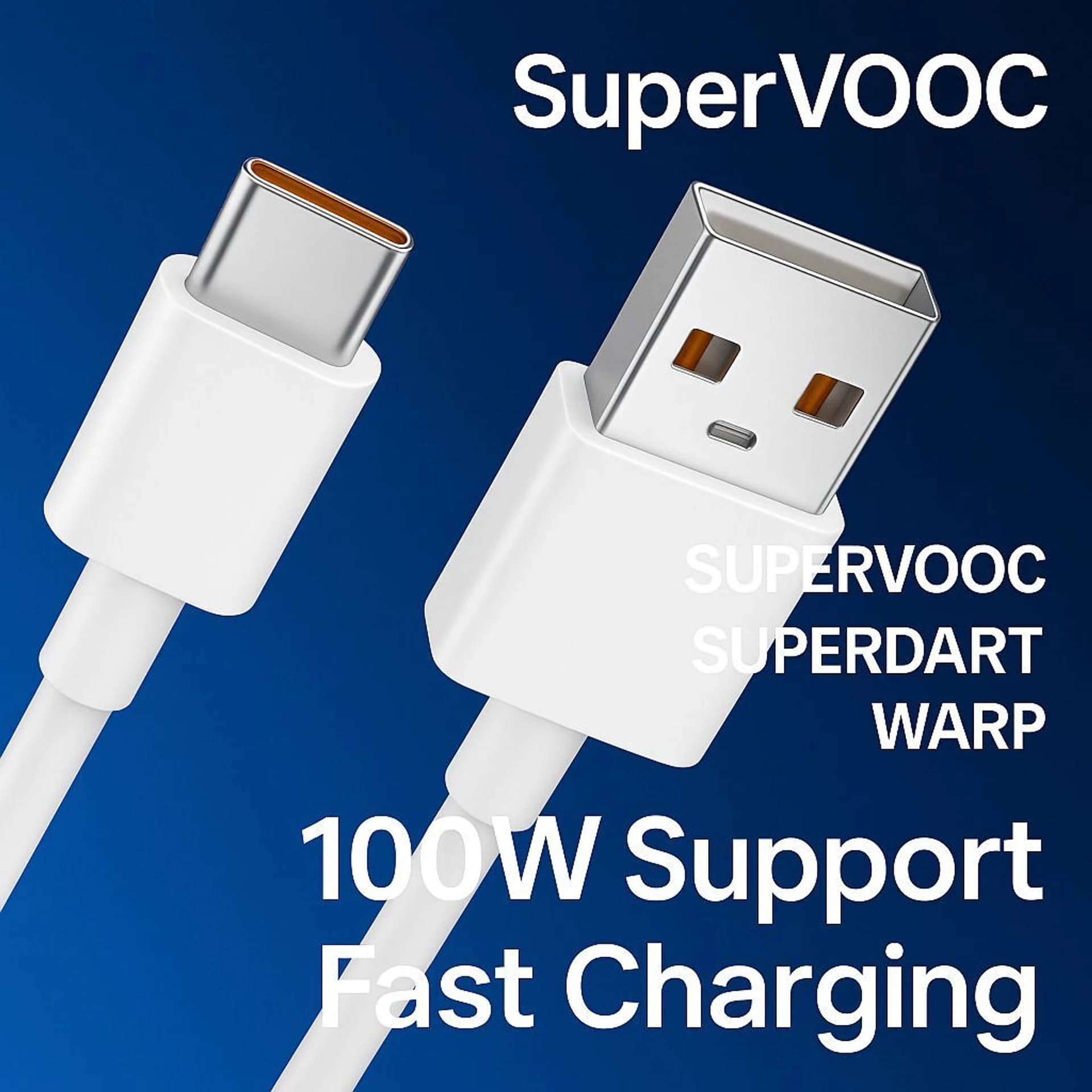 85W Super VOOC Mi Charger Cable image 2