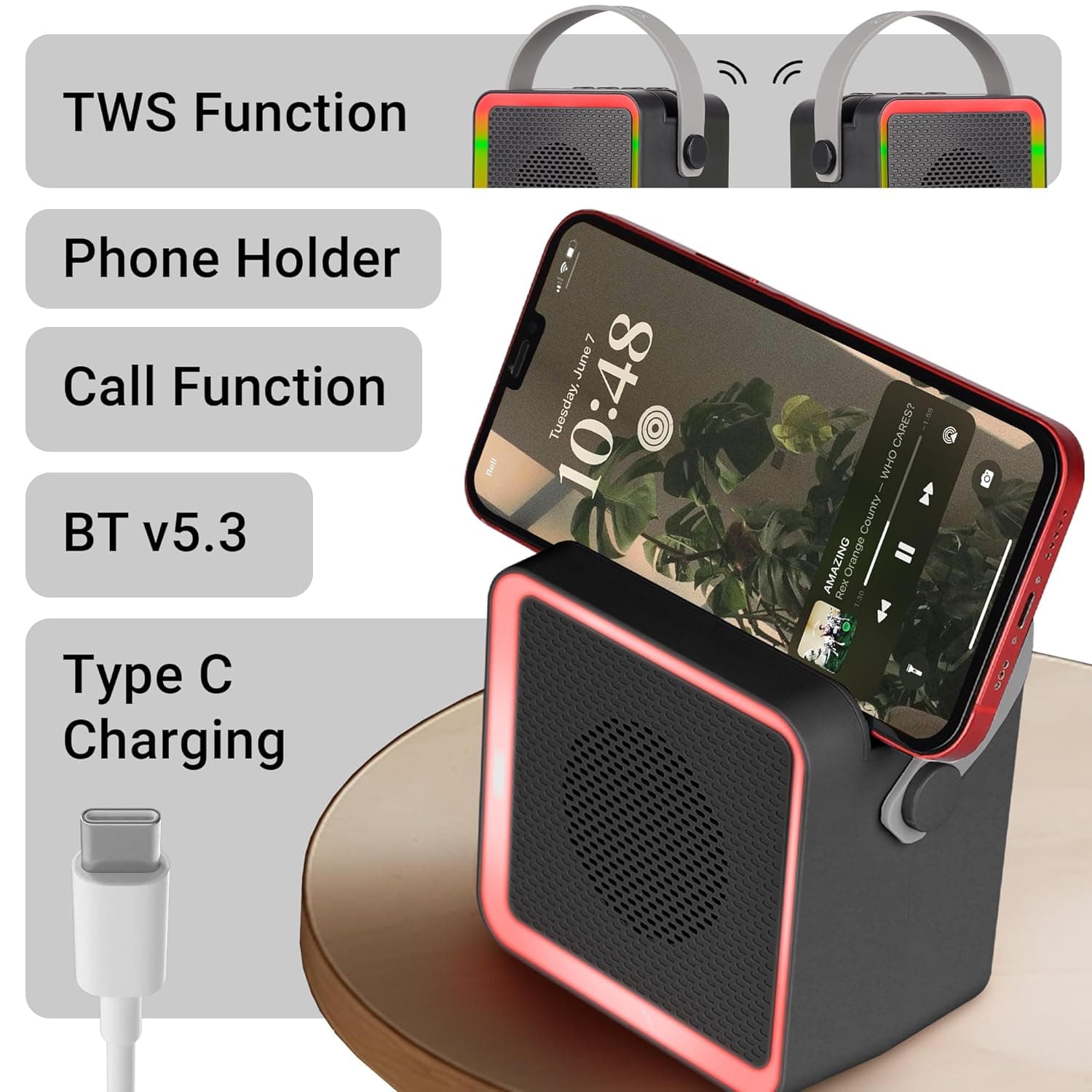 ZEB-County 8 Portable Bluetooth Speaker image 2