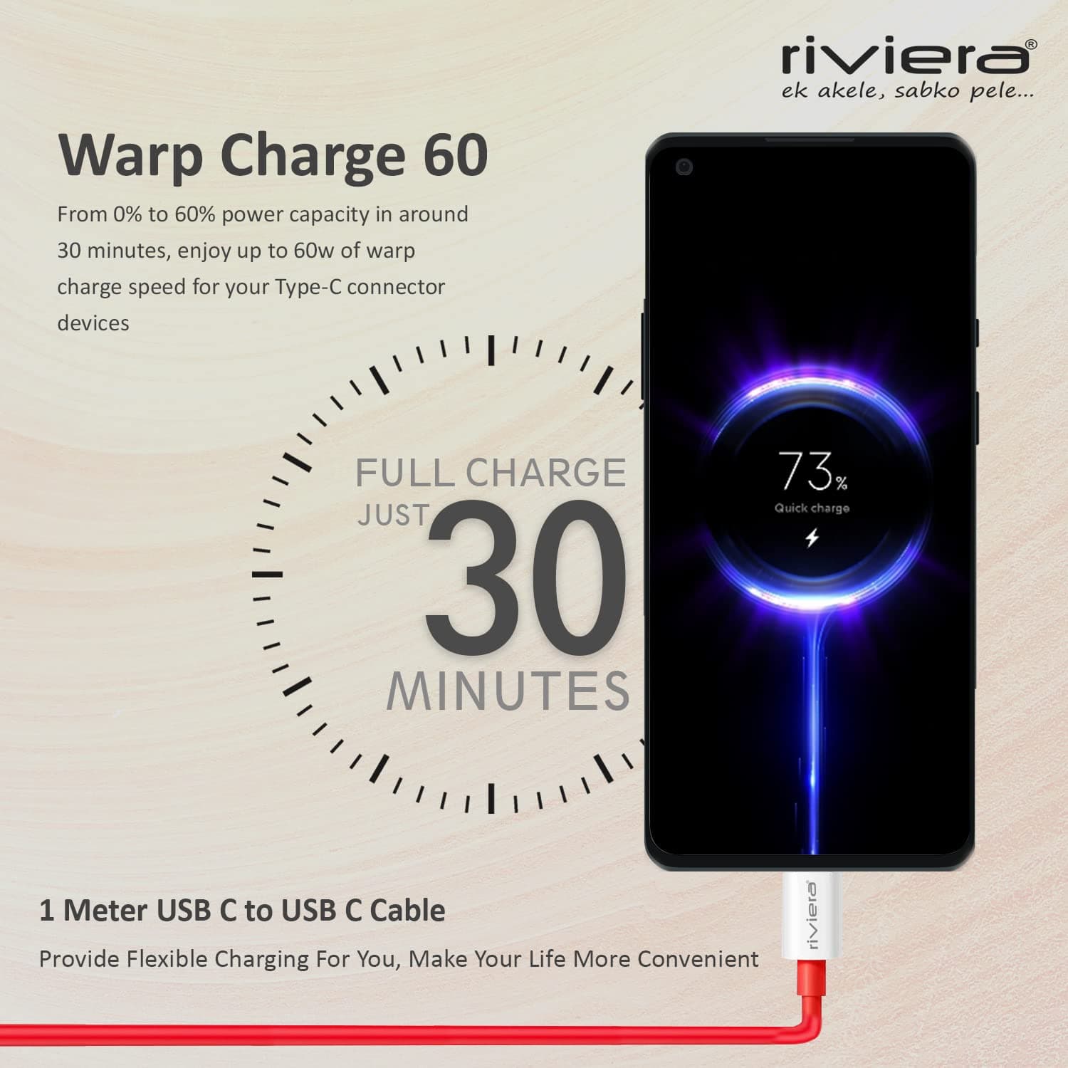 Riviera 85W VOOC Flash Charge image 2