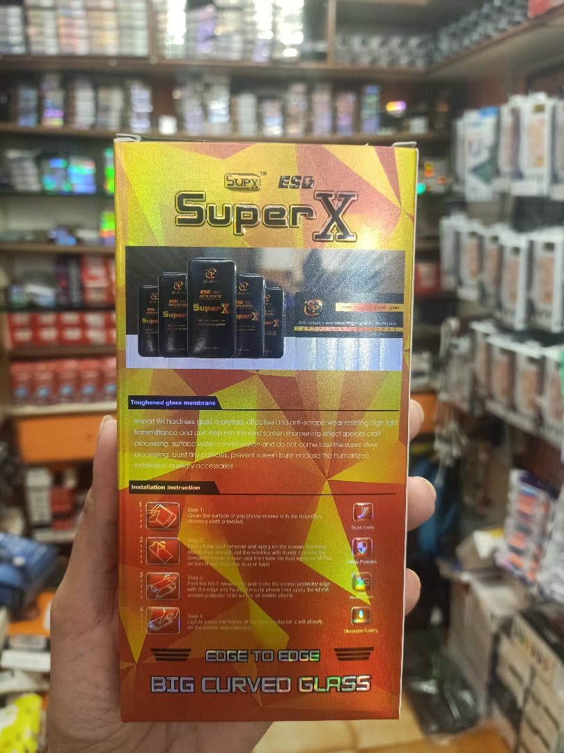 Ovog Super X Esd Anti Static Big Curved Tempered Glass Screen Protector