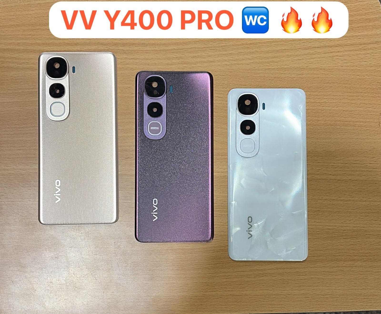 Vivo Y400 Pro 5g Back Panel Wc