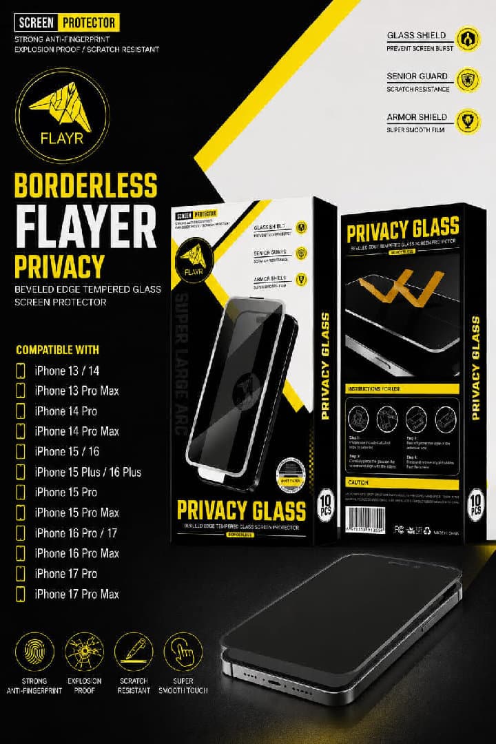 Borderless Flayr Privacy