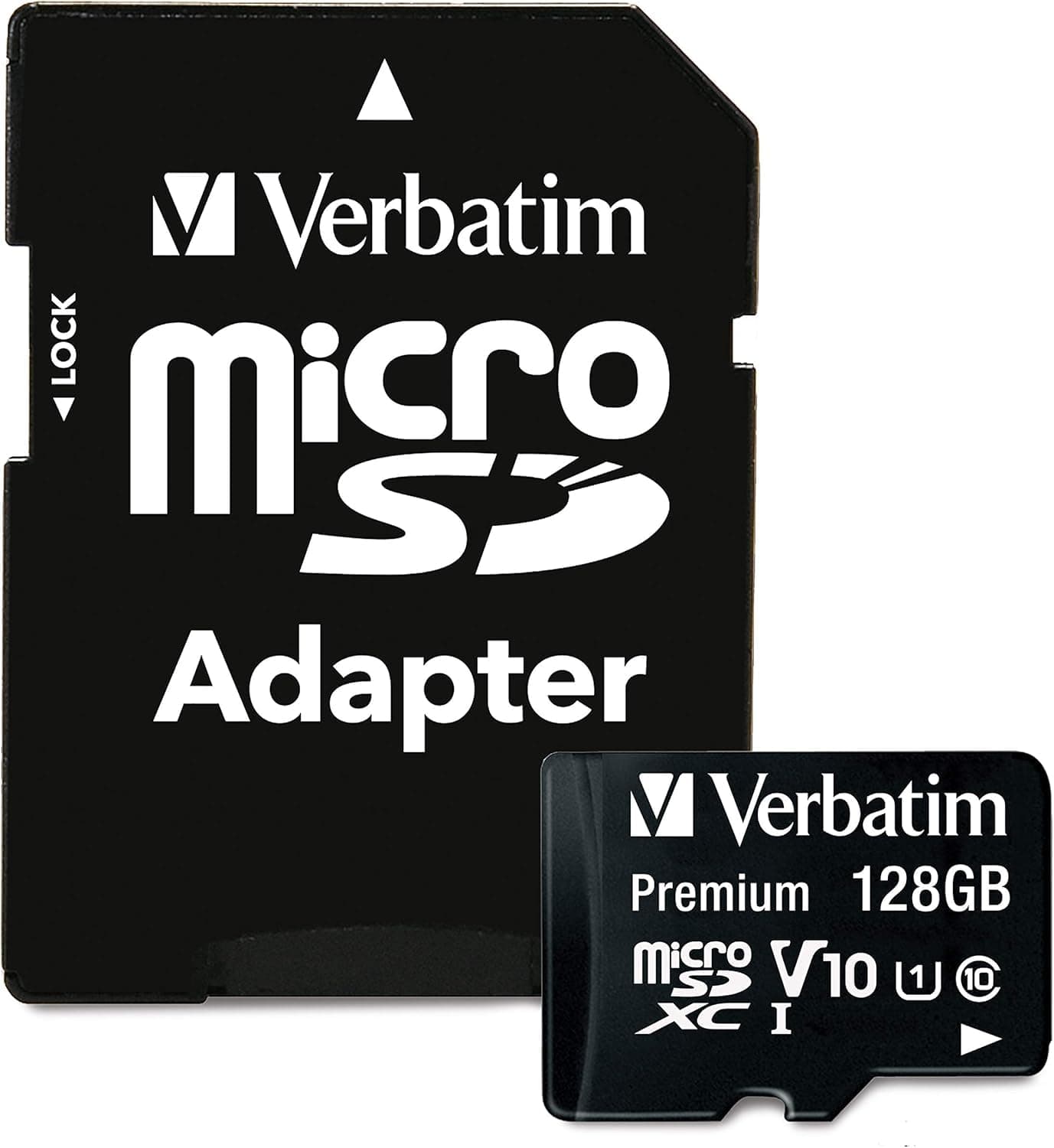 Verbatim 44085 MicroSDXC UHS I Memory Card 128GB With Adapter image 4