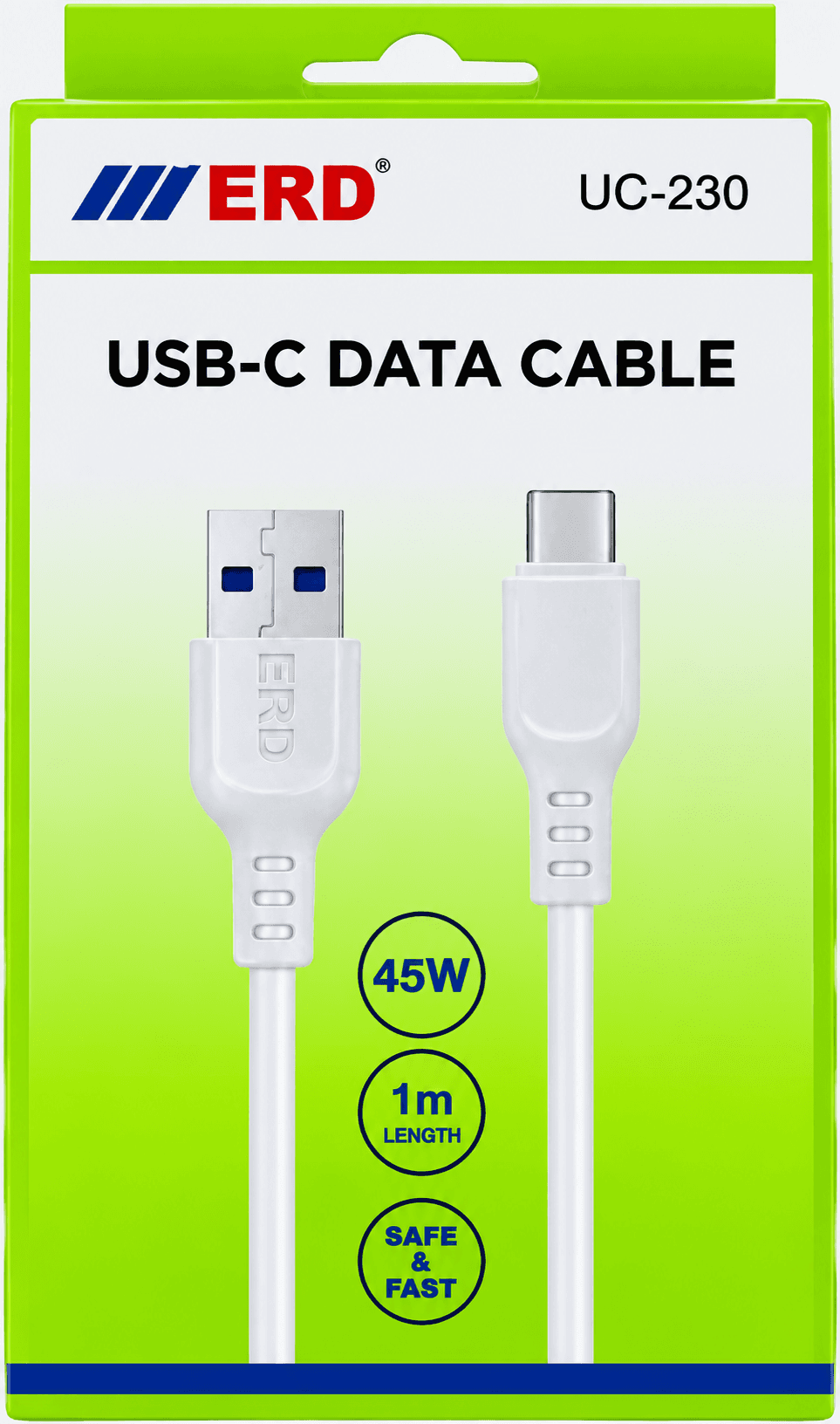 ERD UC-230 USB-C Data Cable – 1 Meter