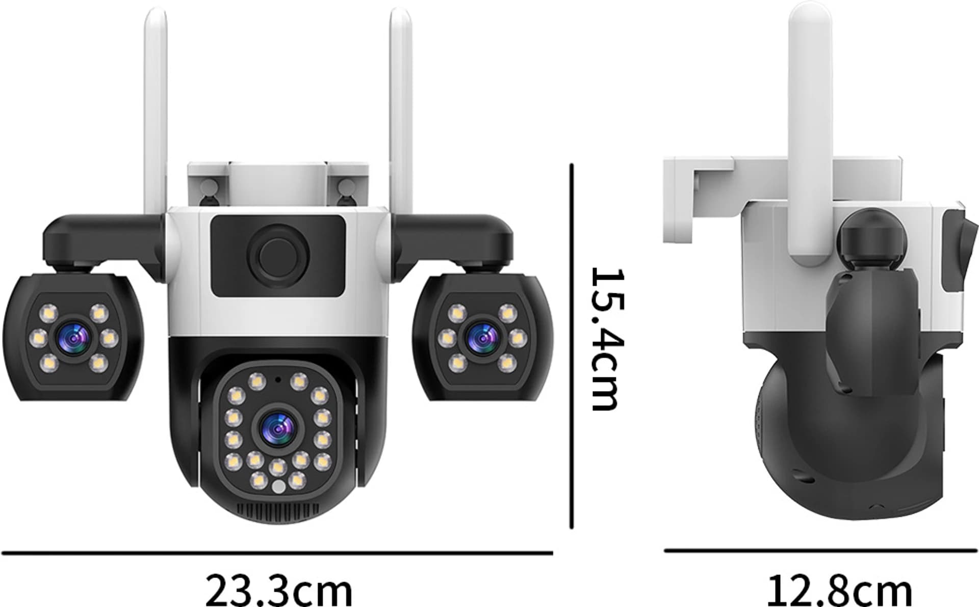 3 Camera 4G Wireless Security Camera
