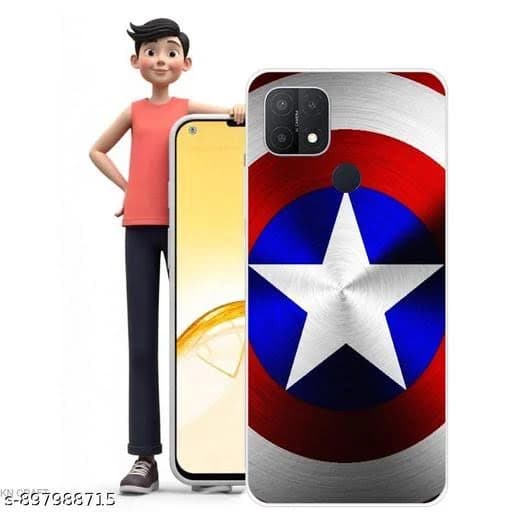 Oppo A15 Shock Proof Back Cover
