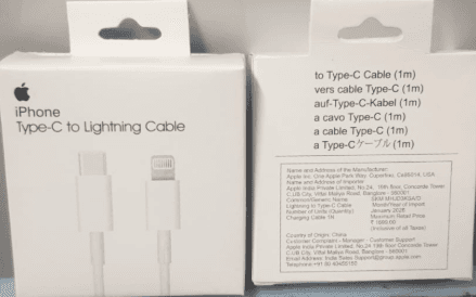 Apple USB-C To Lightning Cable (1 Metre)