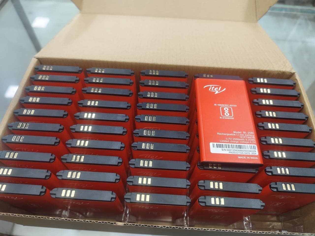 Itel BL-25BI Li-ion Rechargeable Battery 2500mAh