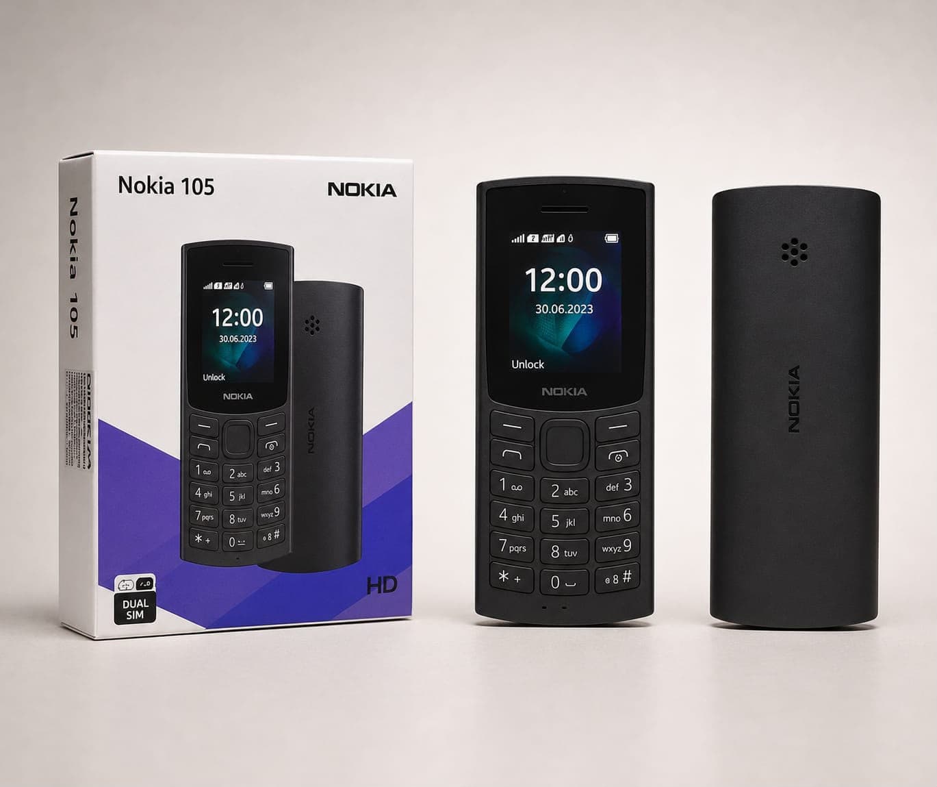 Nokia 105 (2023 Edition) Dual Sim Feature Phone