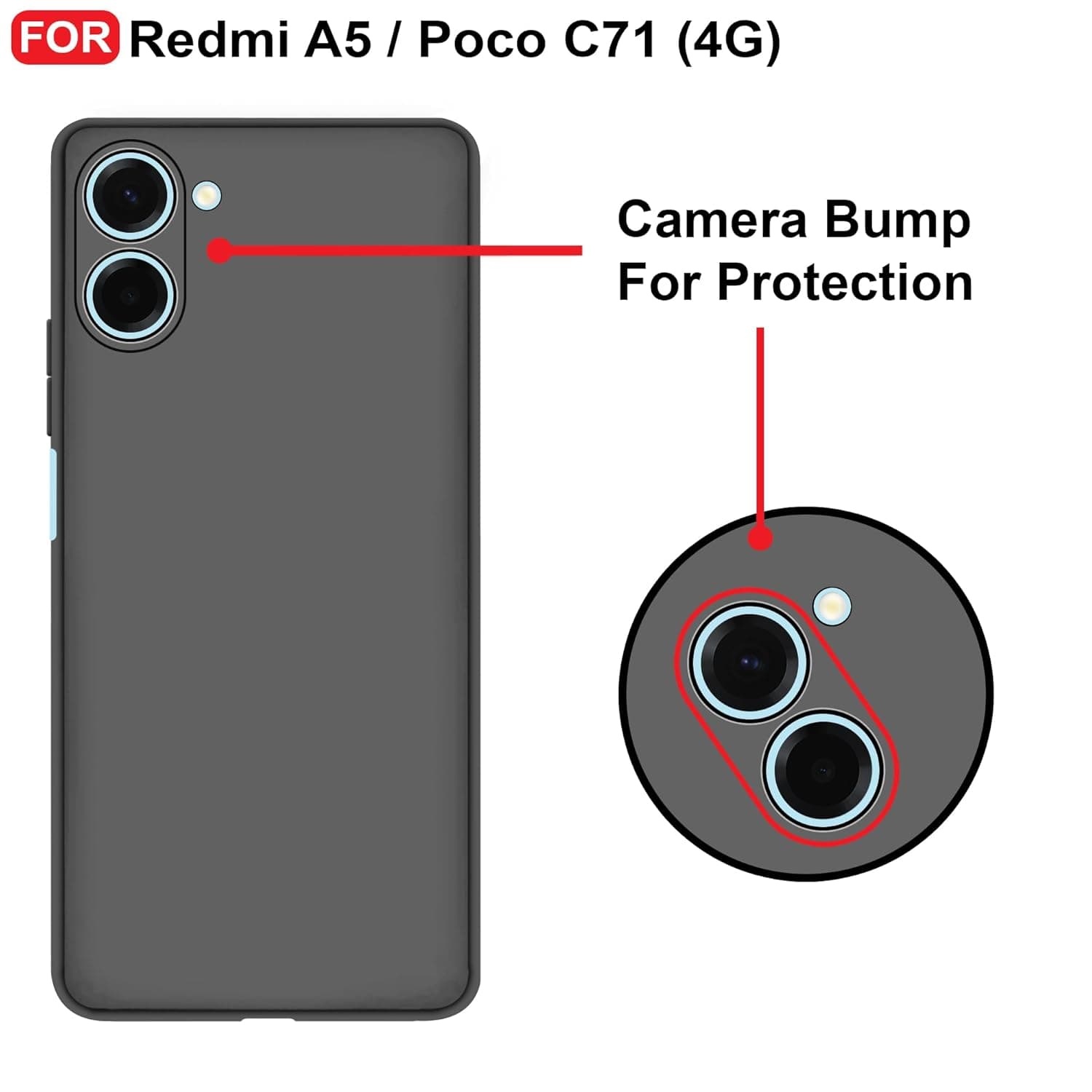Redmi Mi A5 Back Cover image 2