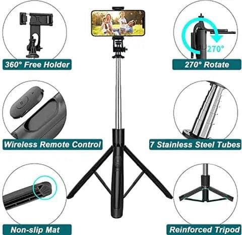 Q05 Selfie Stick Tripod