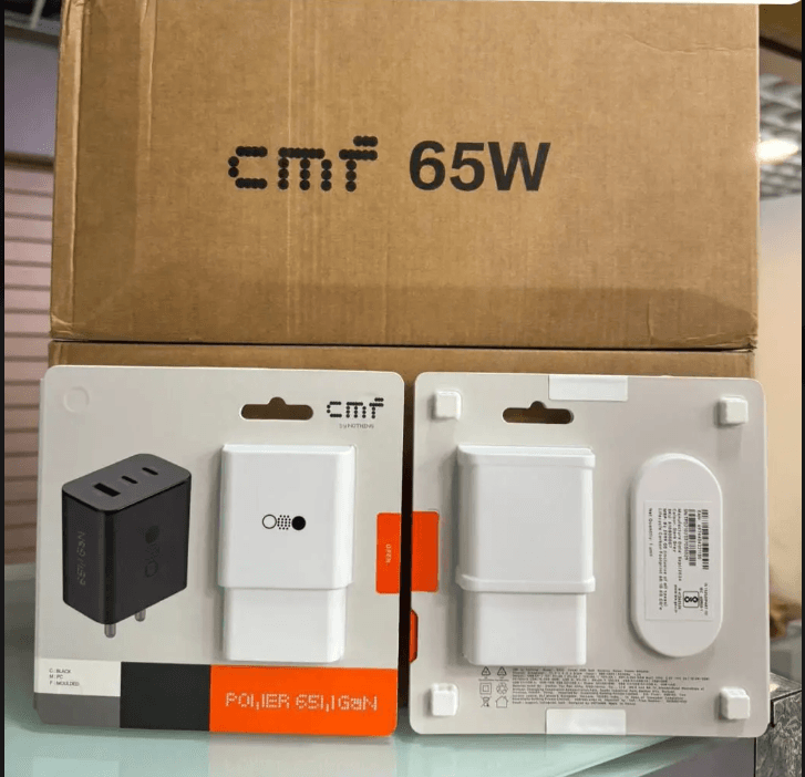 Nothing 65W GaN 3-Port Mobile Charger