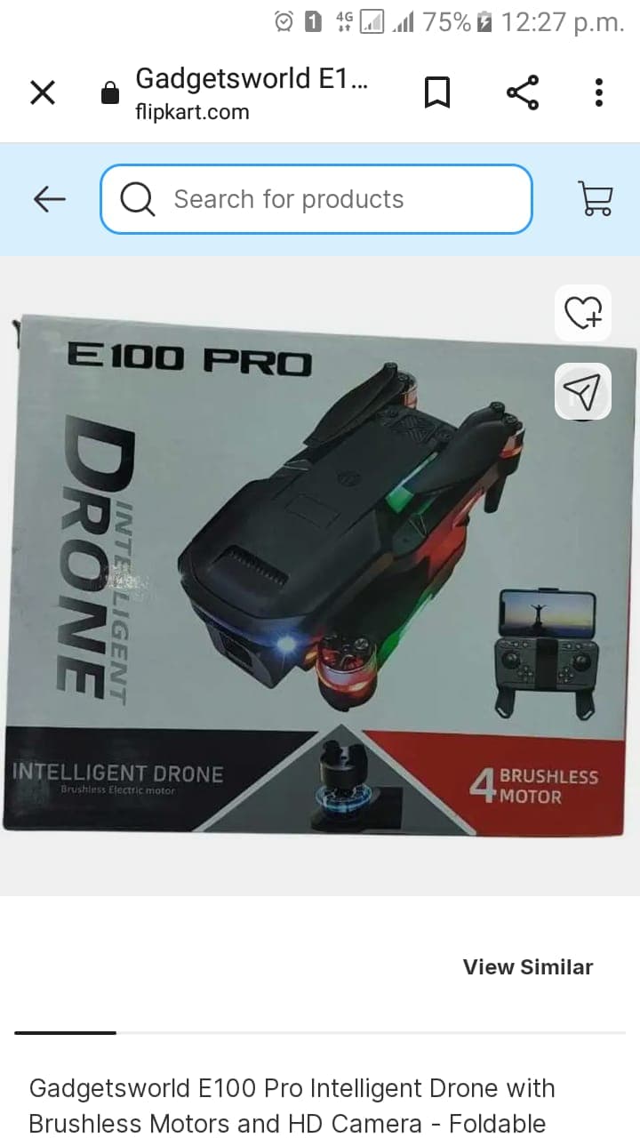 Foldable Camera Drone image 2