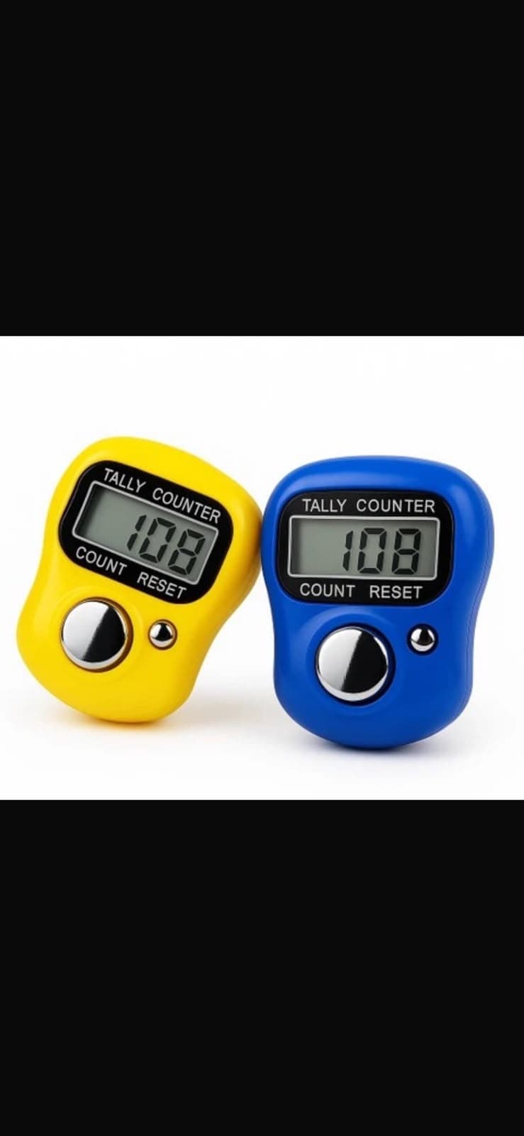 Digital Finger Tally Counter / Finger Ring Counter image 1