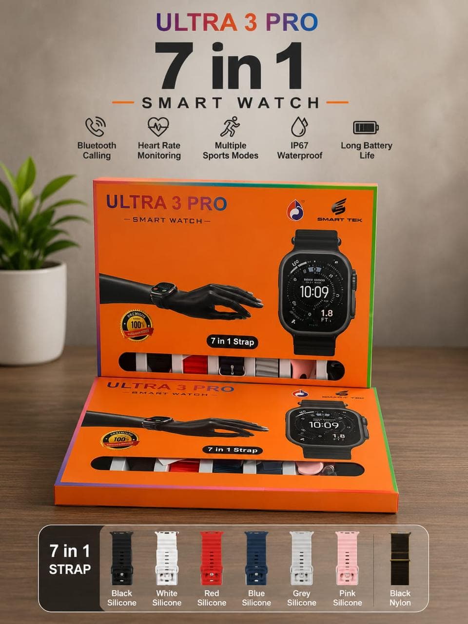 Ultra 3 Pro Smart Watch