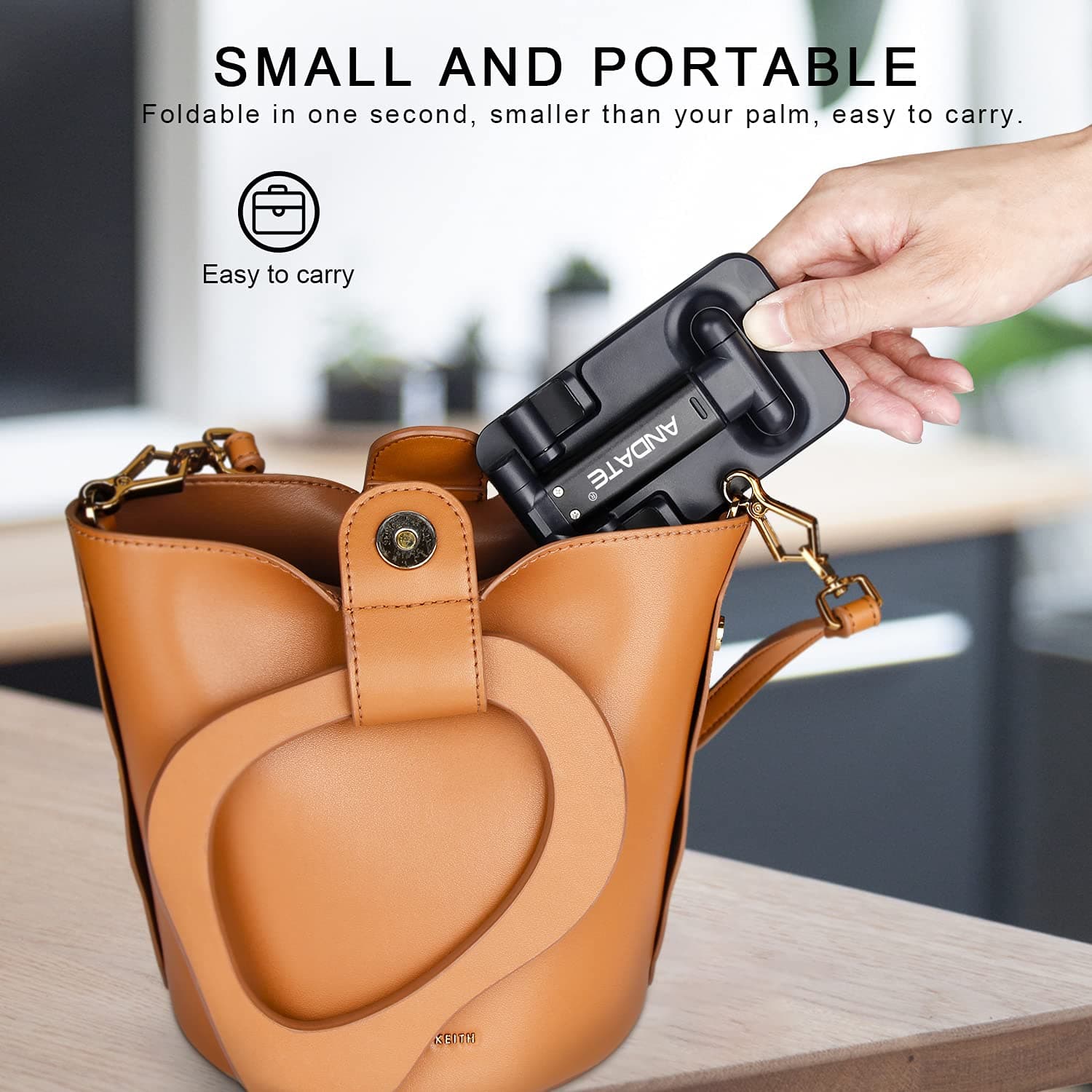 Smart Foldable Mobile Stand for Smartphones & Tablets image 4