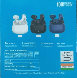 VR Diesel V5.4 Wireless Premium Earbuds.