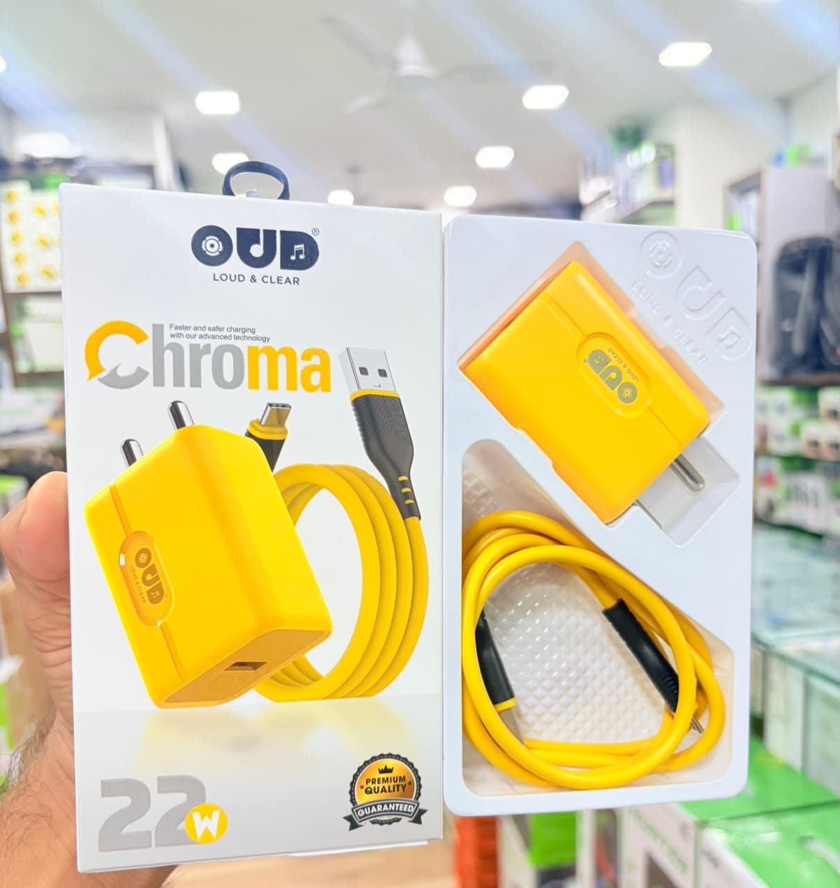 OUD Chroma OD-CH-5009 22W Single USB Charger Type-C