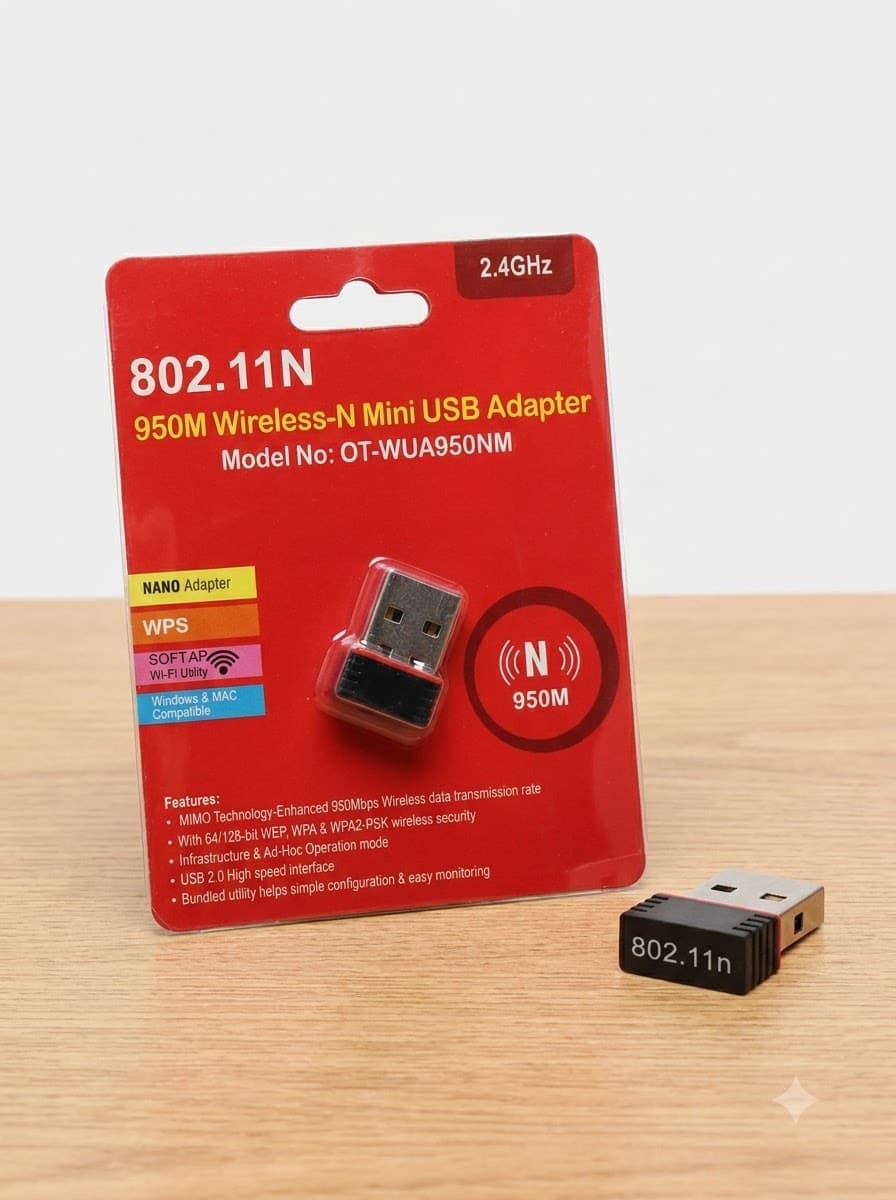 802.11N 950M Wireless-N Mini USB Adapter