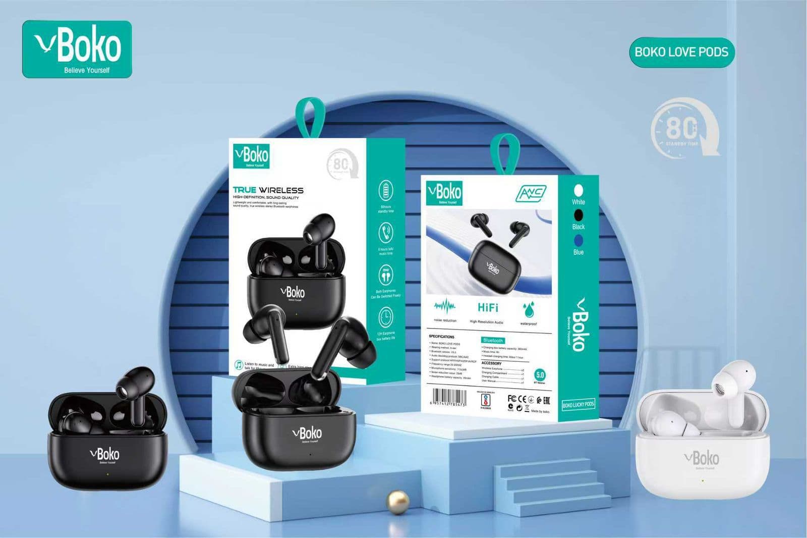 Boko True Wireless Earbuds