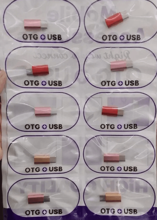 V8 To Type-C OTG USB Adapter