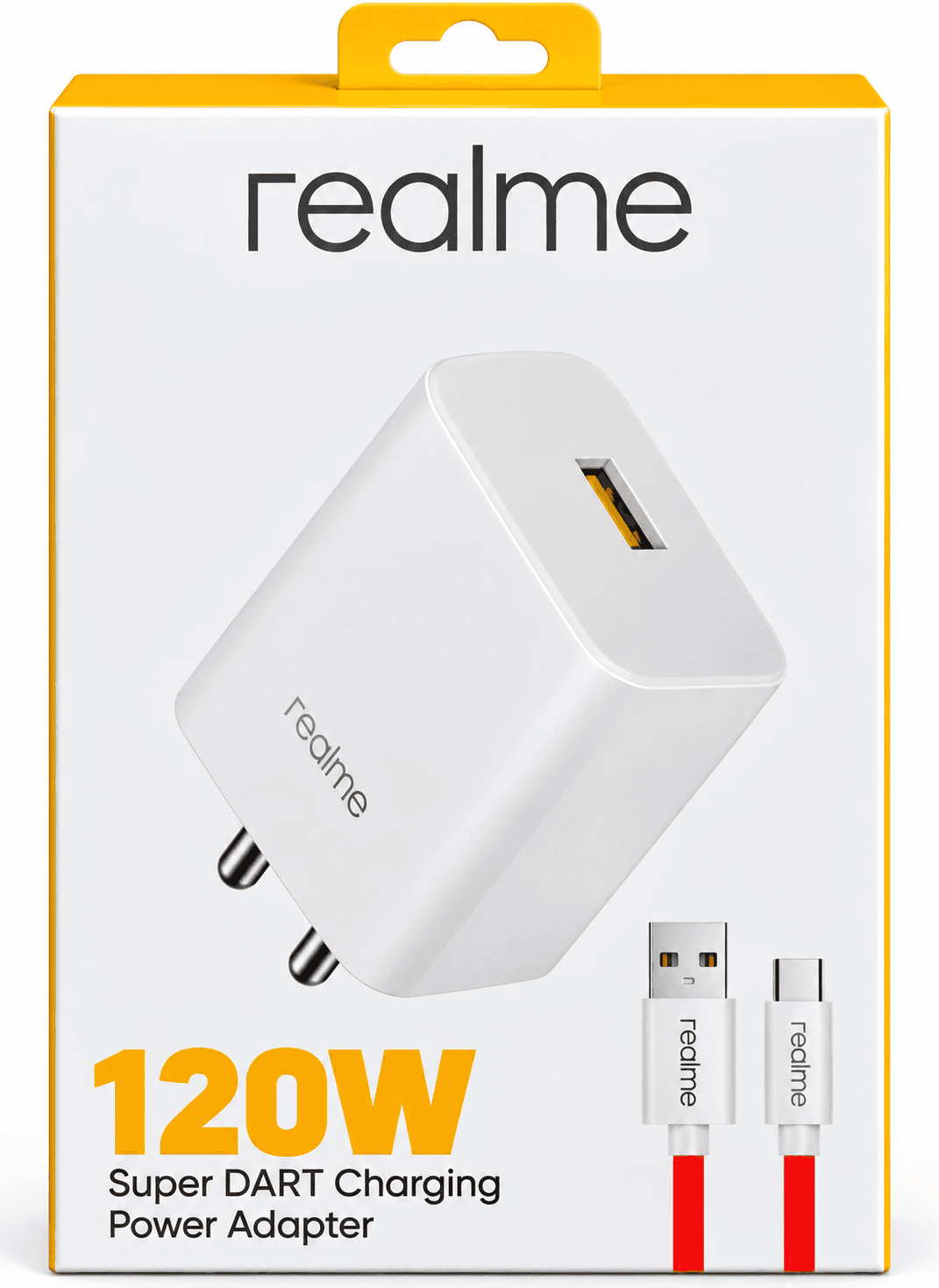 Realme 120W SuperDART Charging Power Adapter With Type-C Cable