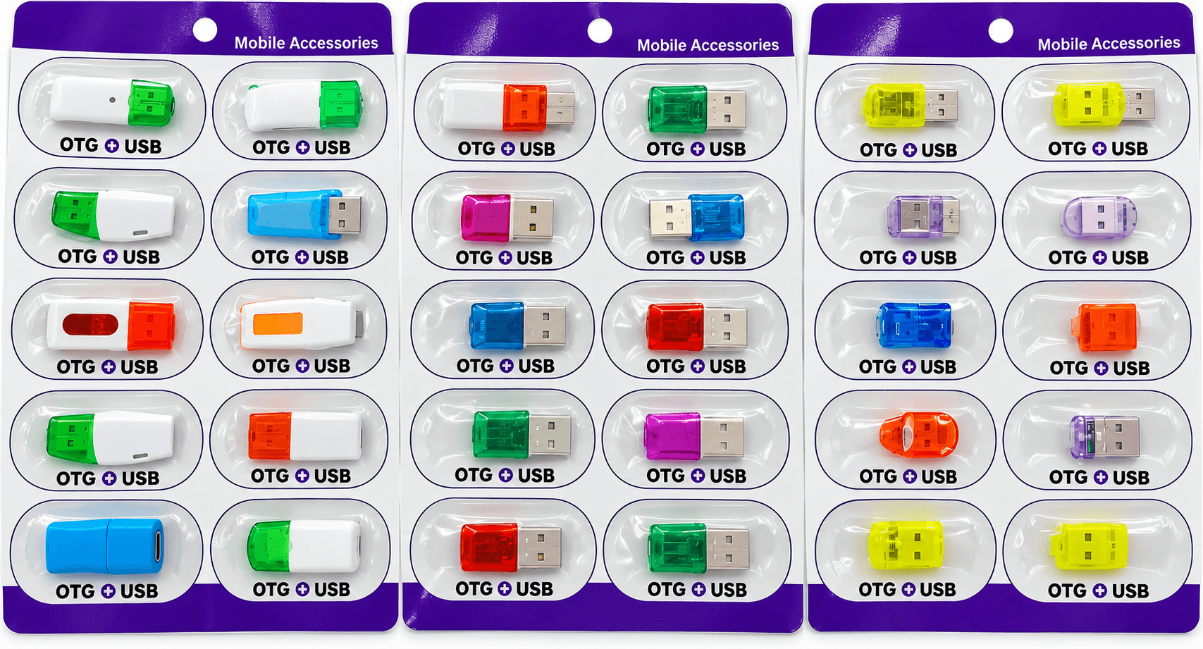 2-in-1 Mini OTG USB Card Reader