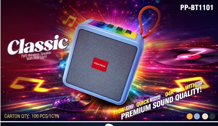 PP BT1101 Classic TWS Wireless Speaker image 2