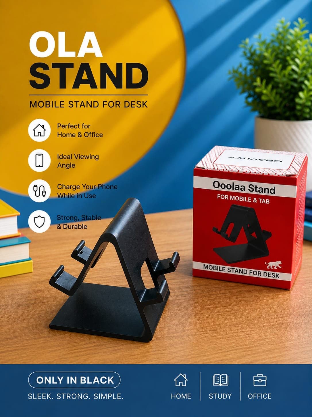 Ooolaa Stand Mobile & Tablet Holder For Desk