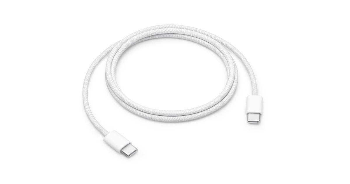Apple USB C 60W Charge Cable 1m image 2