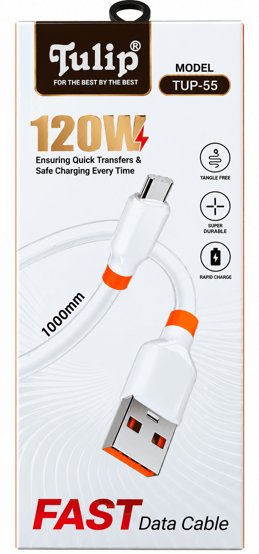 Tulip TUP-55 120W Fast Data Cable