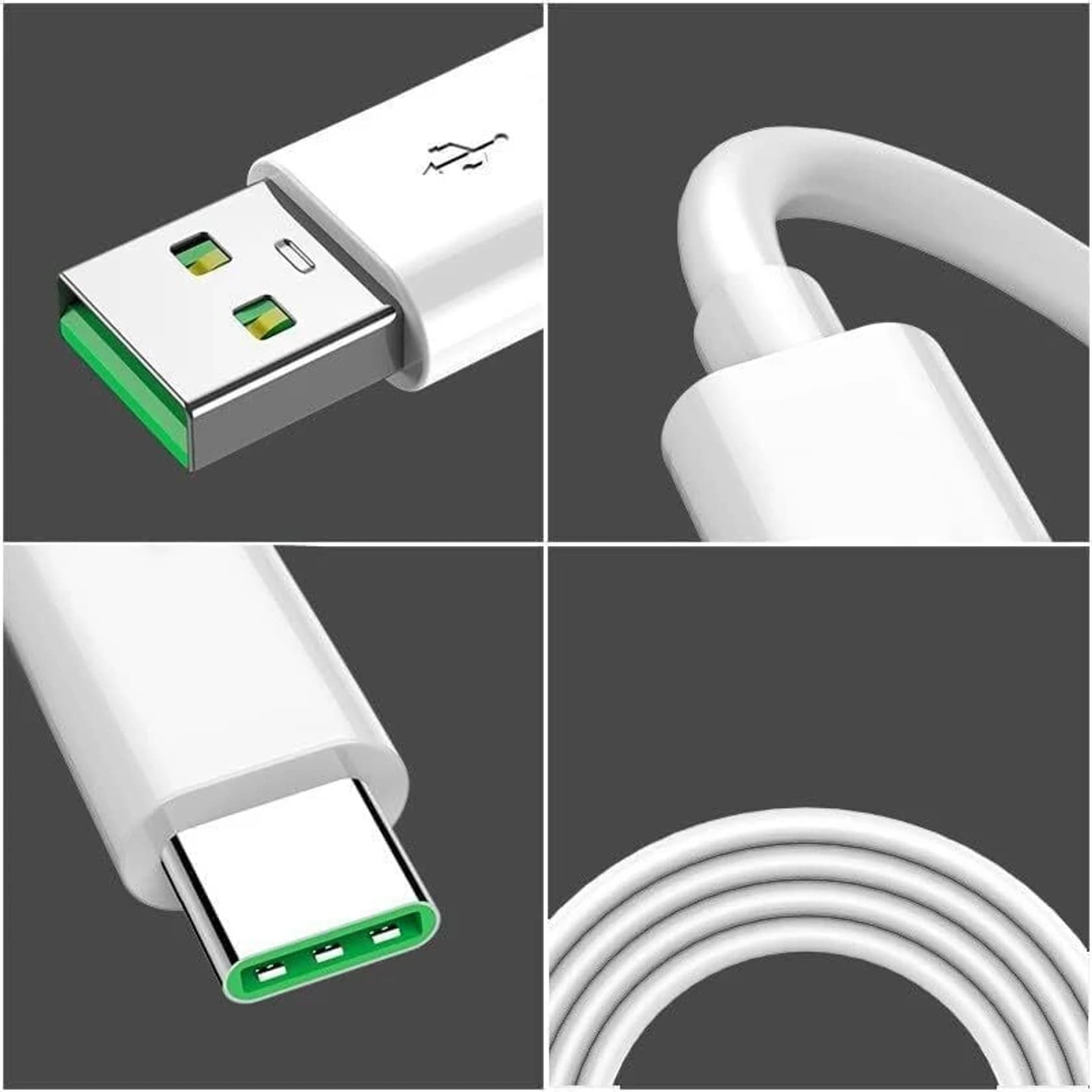 Oppo Super Fast Charge USB-A to Type-C Cable