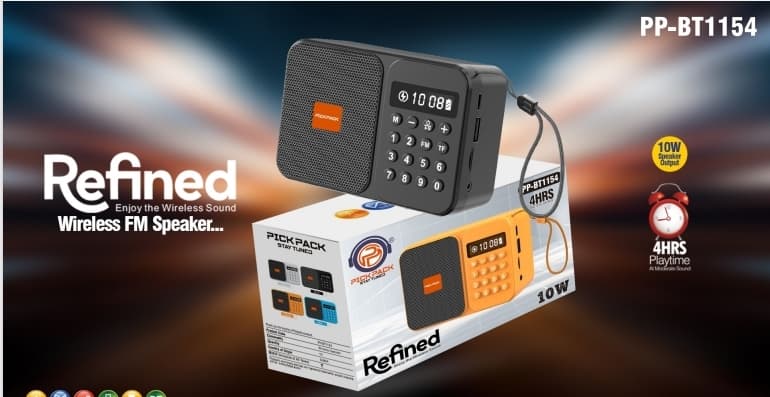 PP BT1154 Portable Wireless Speaker image 2
