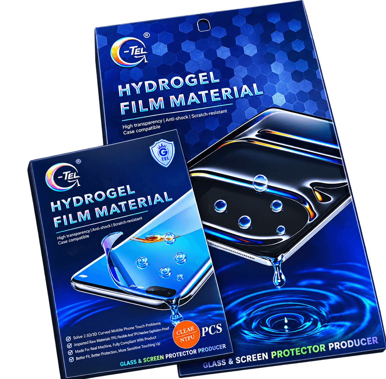 G-TEL Hydrogel Film Screen Protector Material