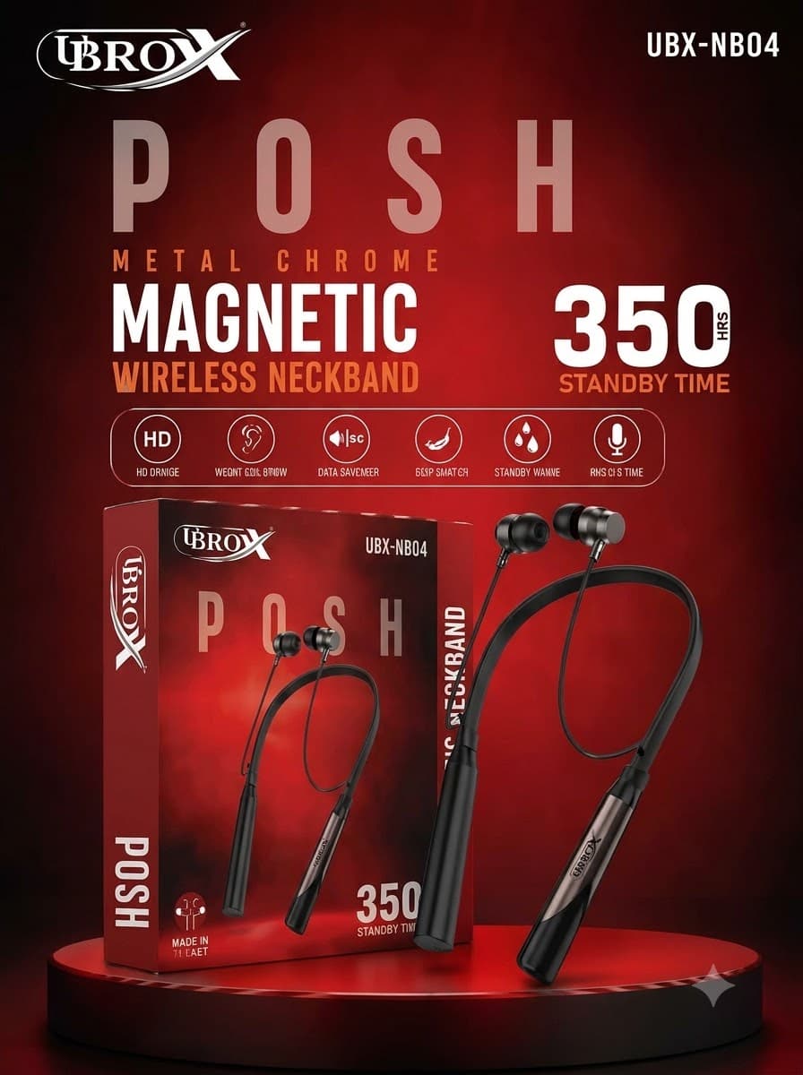 Ubro Ubx-nb04 Neckband Earphones