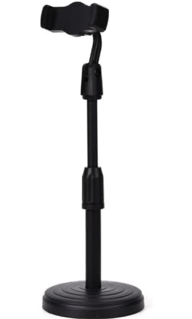 Mobile Stand for Table - Adjustable Height Phone Holder for Desktop, Hands-Free Viewing and Convenient Use image 2