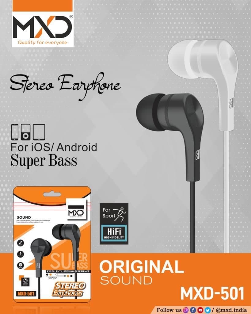 Mxd 501 Eerphones