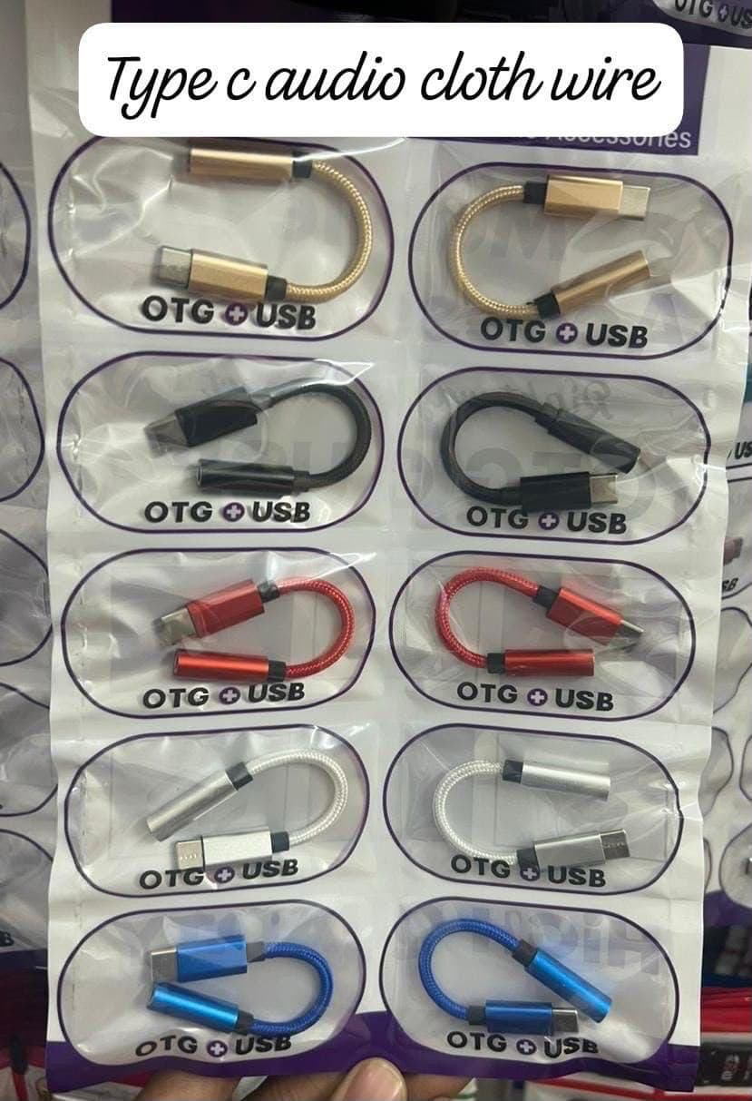 Type-C to 3.5mm AUX Audio Adapter Cable