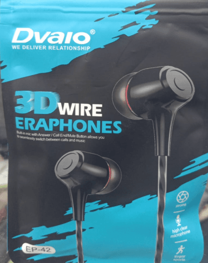 DVAIO EP-42 3D Wire Earphones