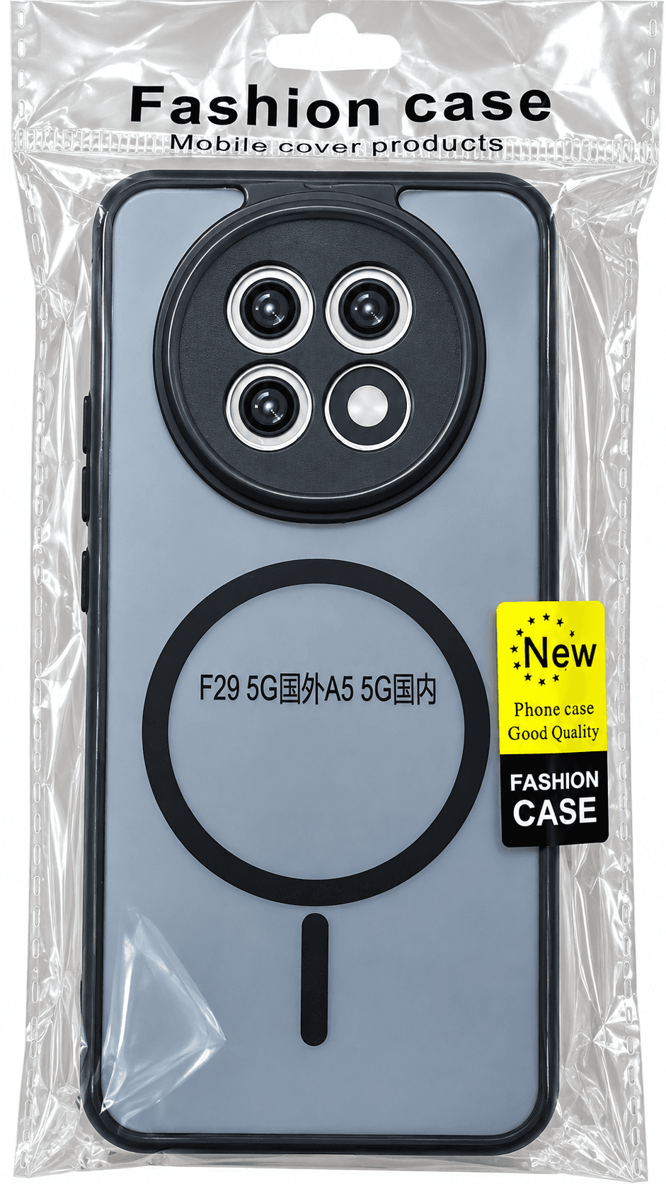 Magnetic Ring Back Cover For OPPO A16K / A16E