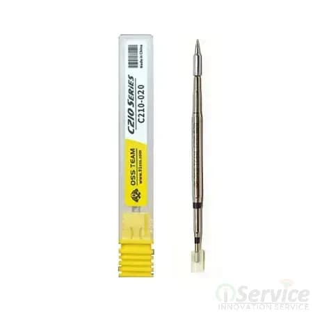 OSS TEAM C210 020 Series Straight Pointed Soldering Tip image 3