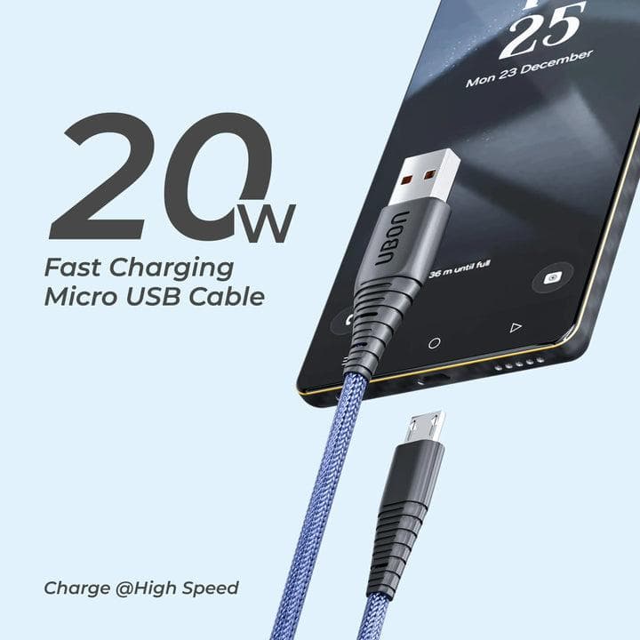 UBON Black WR 550 15W V8 Cable image 3